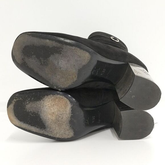 Louis Vuitton Boots Graceline Suede Black - Picture 9 of 10